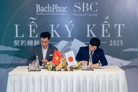 Bách Phúc ký kết hợp tác chiến lược độc quyền với SBC Medical Group Nhật Bản