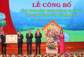 Ninh Bình hoàn thành xây dựng nông thôn mới, kiến tạo bước tiến mới
