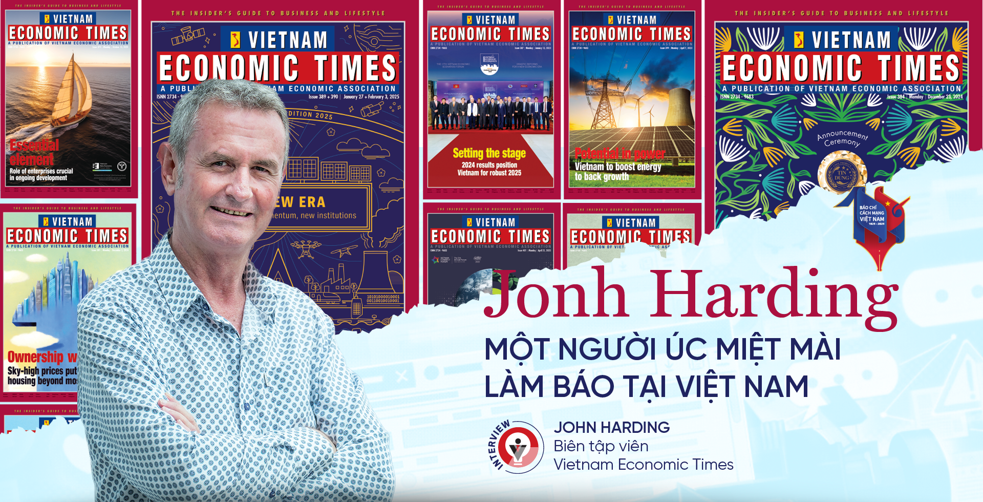 Jonh Harding - Một người Úc miệt mài làm báo tại Việt Nam - Ảnh 1