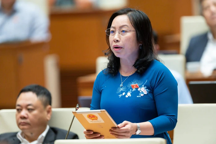 B&agrave; Th&aacute;i Thu Xương, ĐBQH tỉnh Hậu Giang.