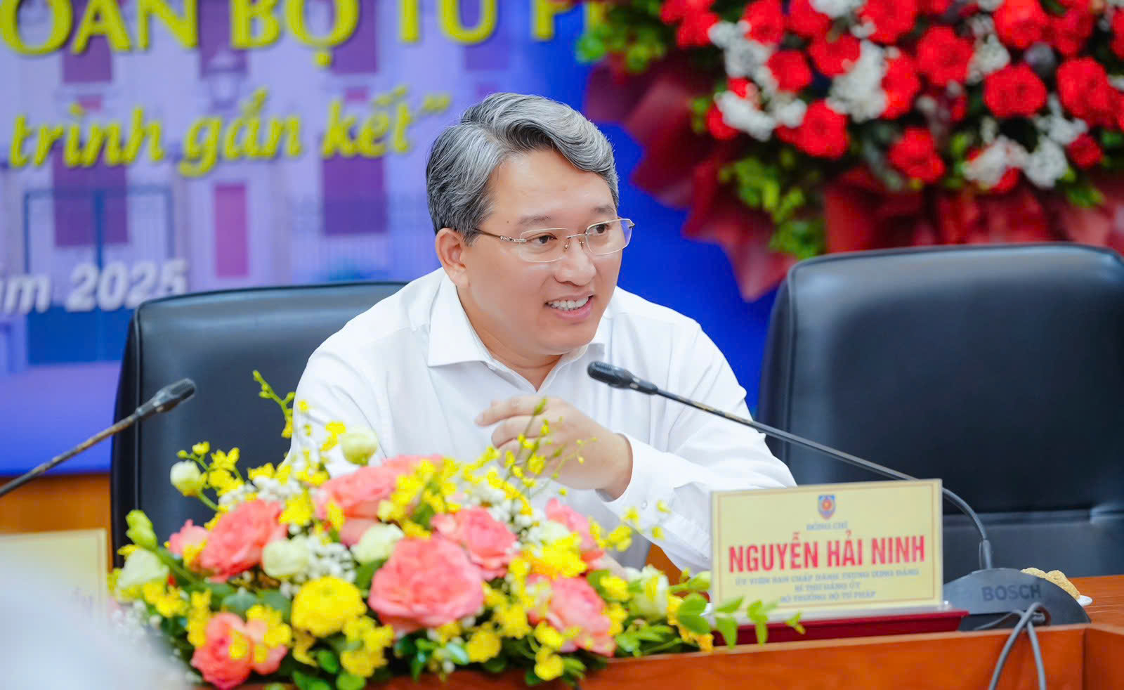 Bộ trưởng Bộ Tư pháp Nguyễn Hải Ninh.