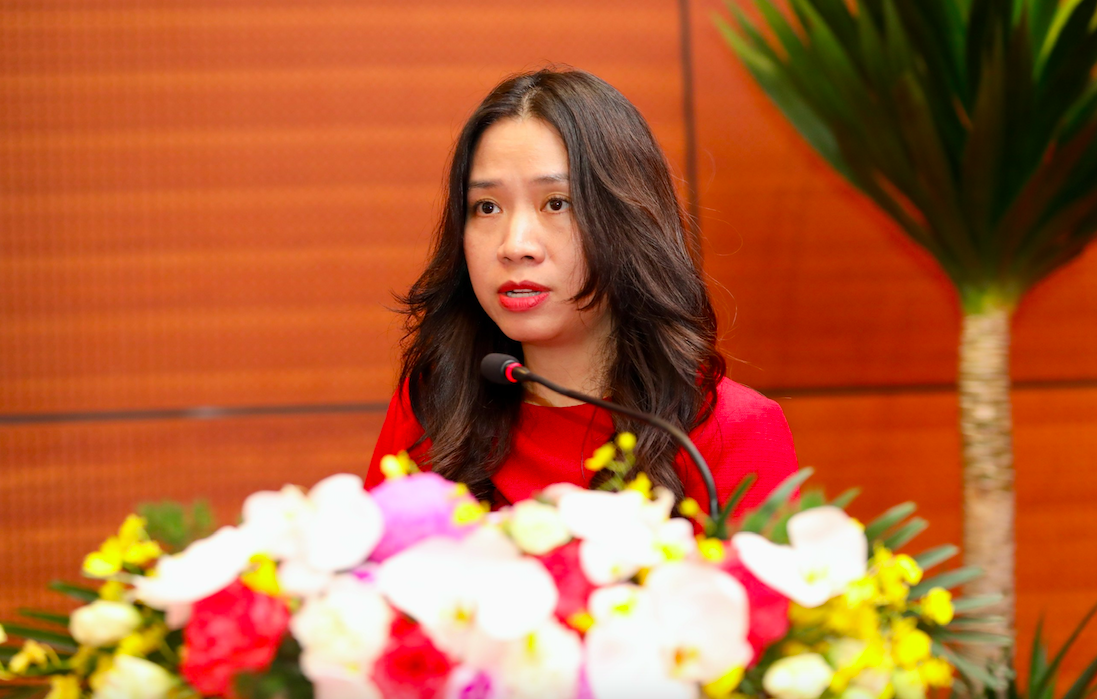 B&agrave; Nguyễn Thu Hương, Ph&oacute; Tổng Bi&ecirc;n tập VnExpress - Ảnh: Việt Dũng.