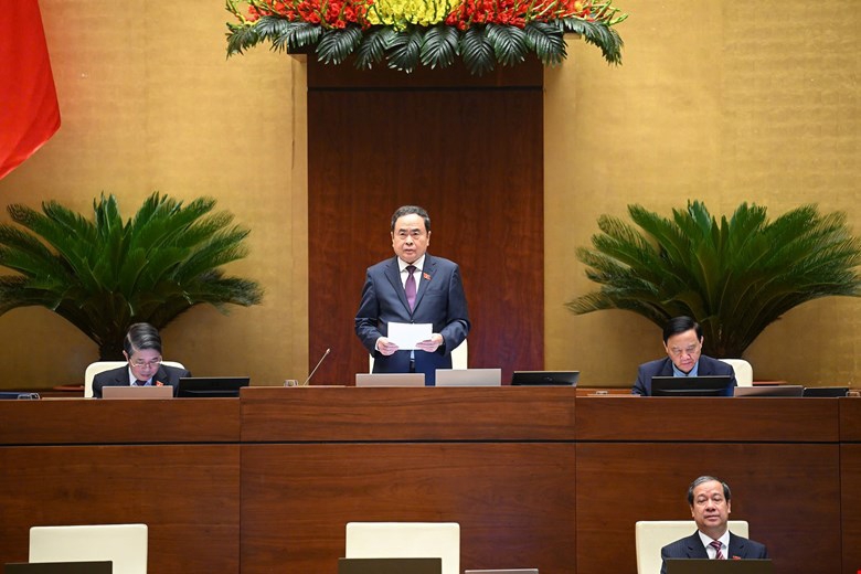 Chủ tịch Quốc hội phát biểu kết thúc phiên chất vấn với nhóm vấn đề thuộc lĩnh vực giáo dục và đào tạo.