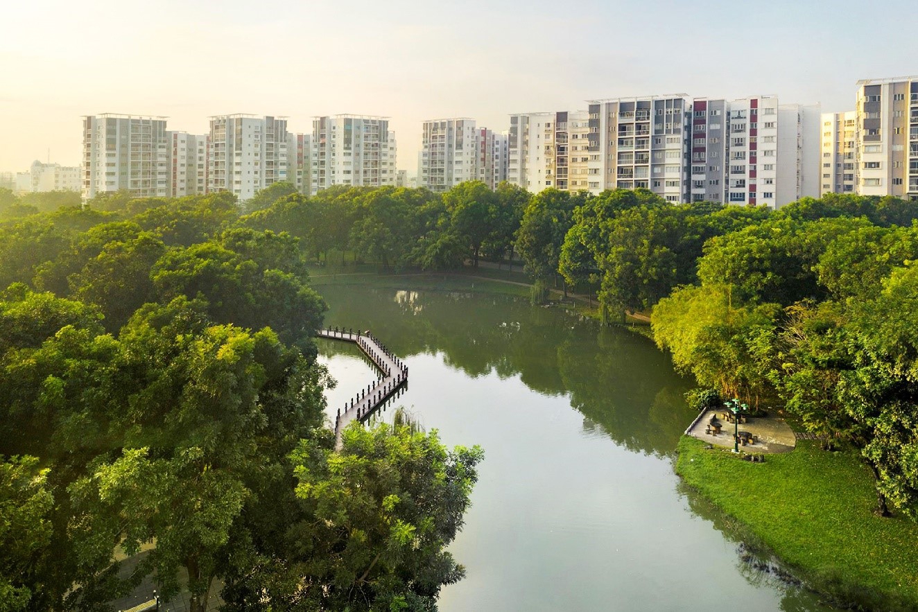 Khu đô thị xanh Celadon City được ví là tiểu vùng sinh thái phía Tây TP.HCM.