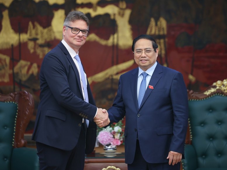 Ph&oacute; Chủ tịch HP nhấn mạnh Việt Nam l&agrave; thị trường quan trọng m&agrave; HP tin tưởng sẽ đạt th&agrave;nh c&ocirc;ng - Ảnh: VGP.&nbsp;