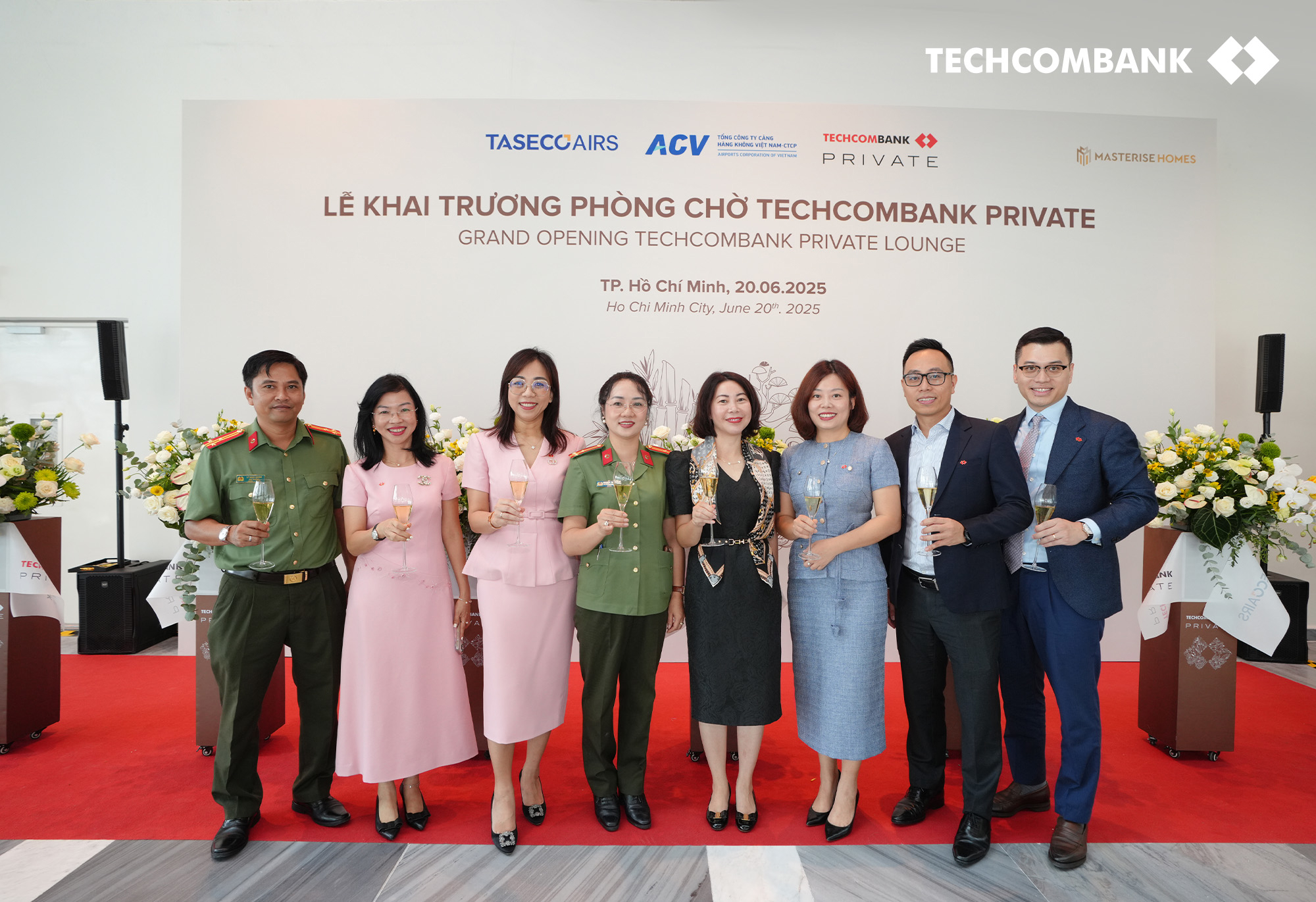 Techcombank Private Lounge chính thức khai trương tại sân bay Tân Sơn Nhất - Ảnh 1