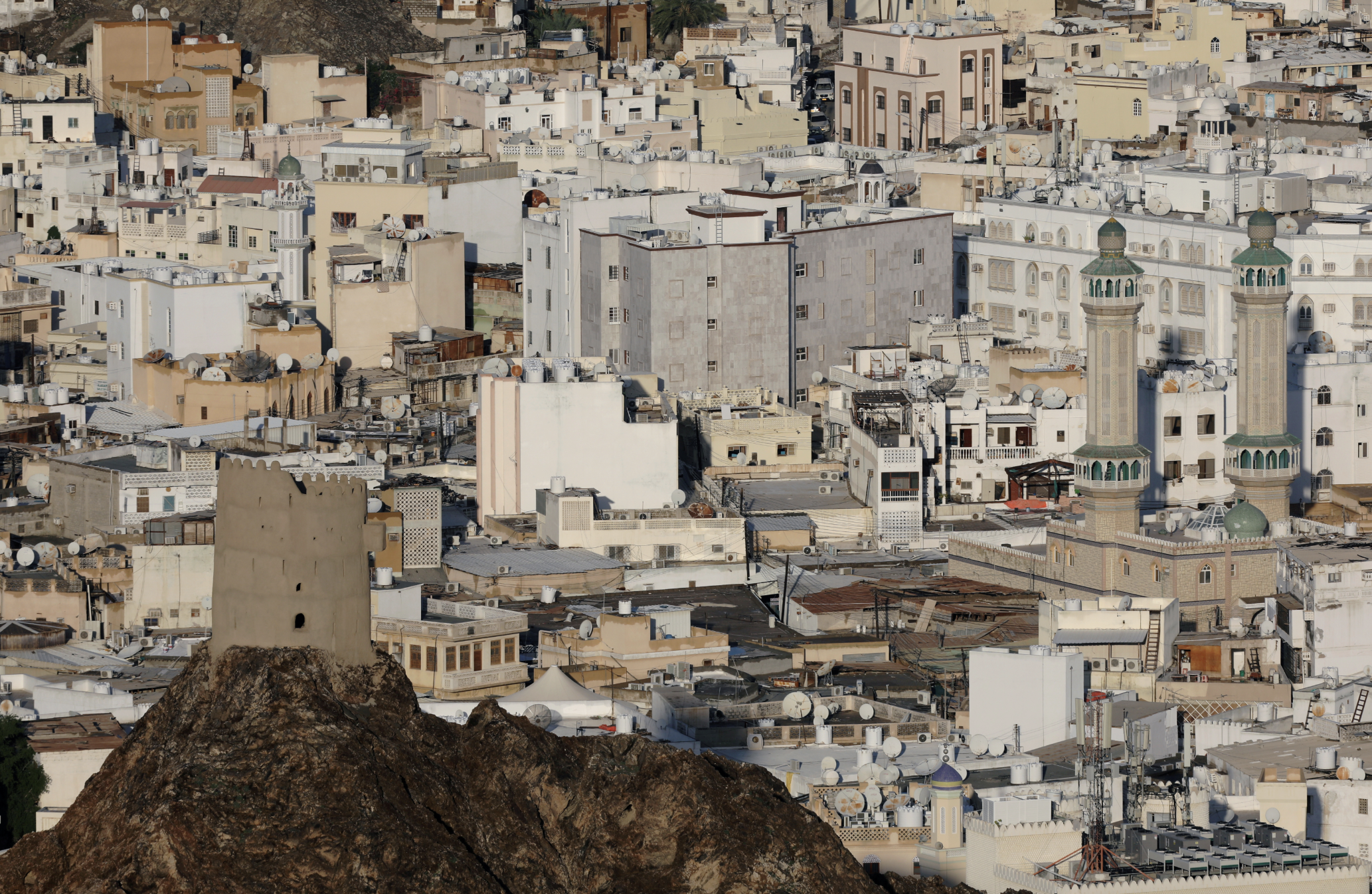 Thủ đô Muscat của Oman - Ảnh: Reuters.