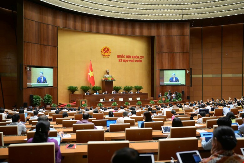 Quốc hội đã thông qua Nghị quyết của Quốc hội về cơ chế đặc biệt xử lý khó khăn, vướng mắc do quy định của pháp luật. (Ảnh:Mediaquochoi).