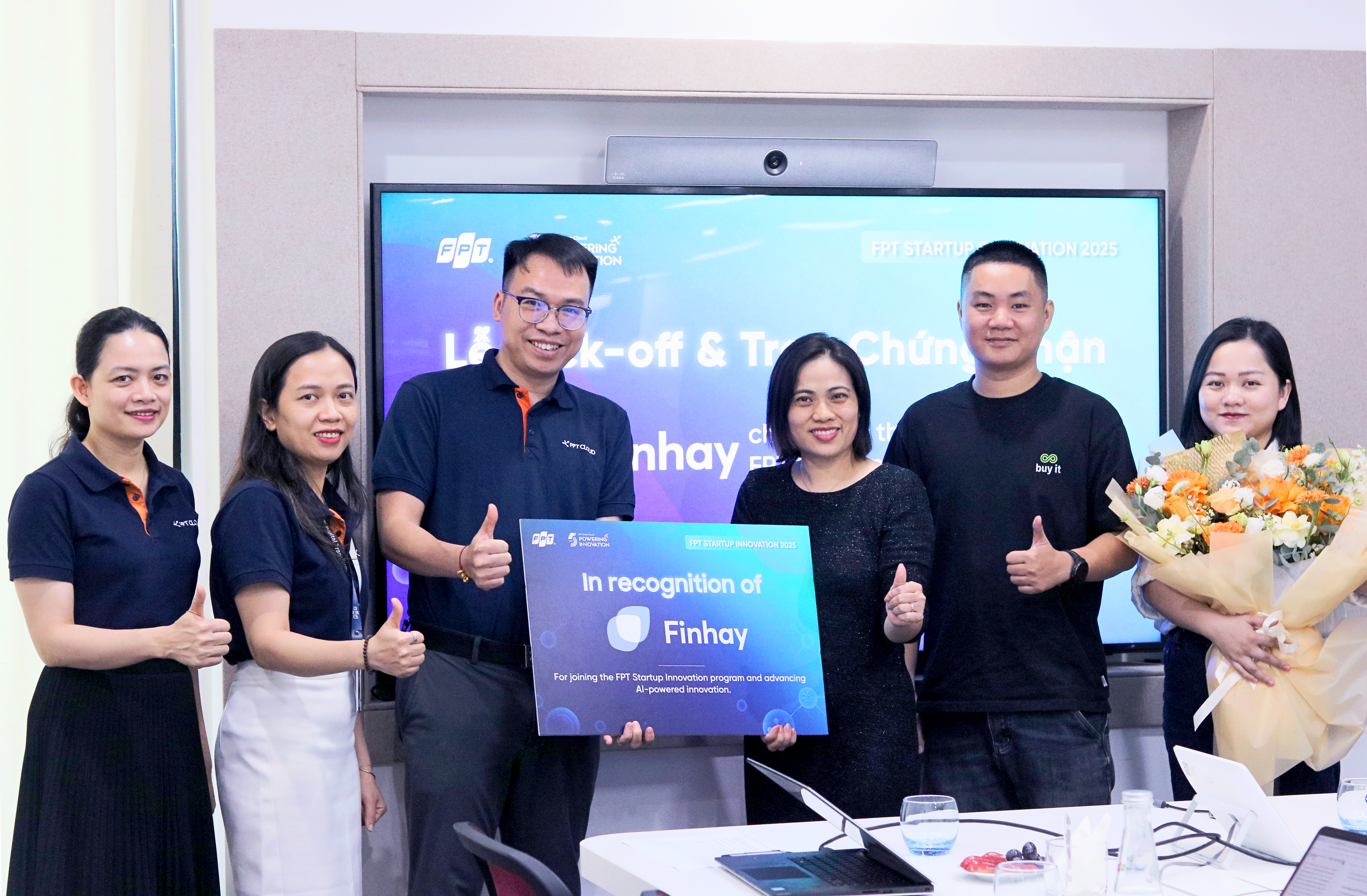 Finhay Việt Nam, startup đầu tiên tham gia chương trình FPT Startup Innovation - Ảnh: FPT Smart Cloud.