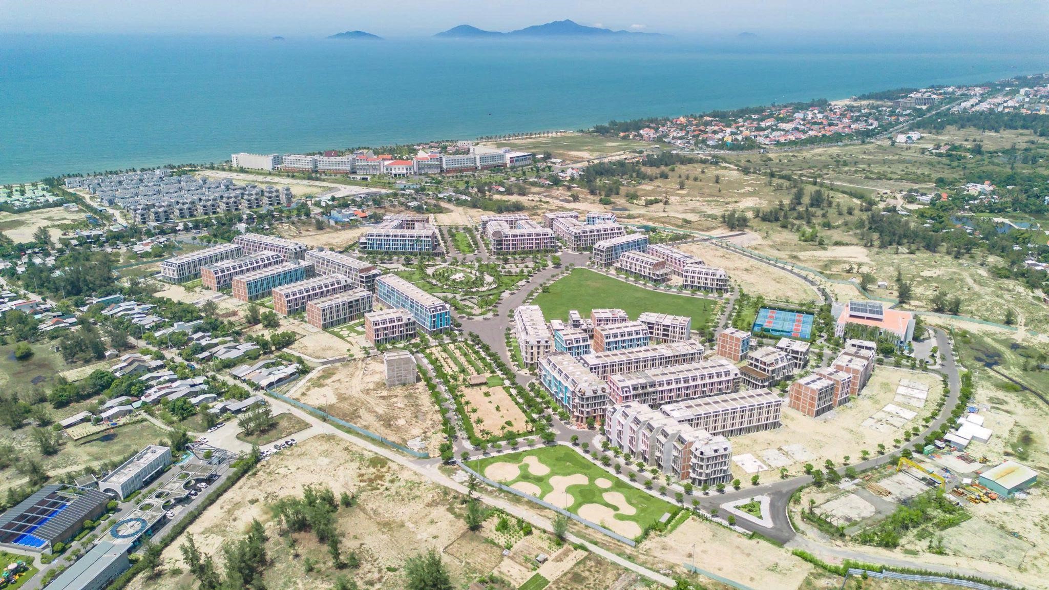 Dự án The An Heritage - đại đô thị nghỉ dưỡng ven sông Cổ Cò, cạnh tuyến cầu Nguyễn Duy Hiệu hưởng lời từ việc nâng cấp hạ tầng.