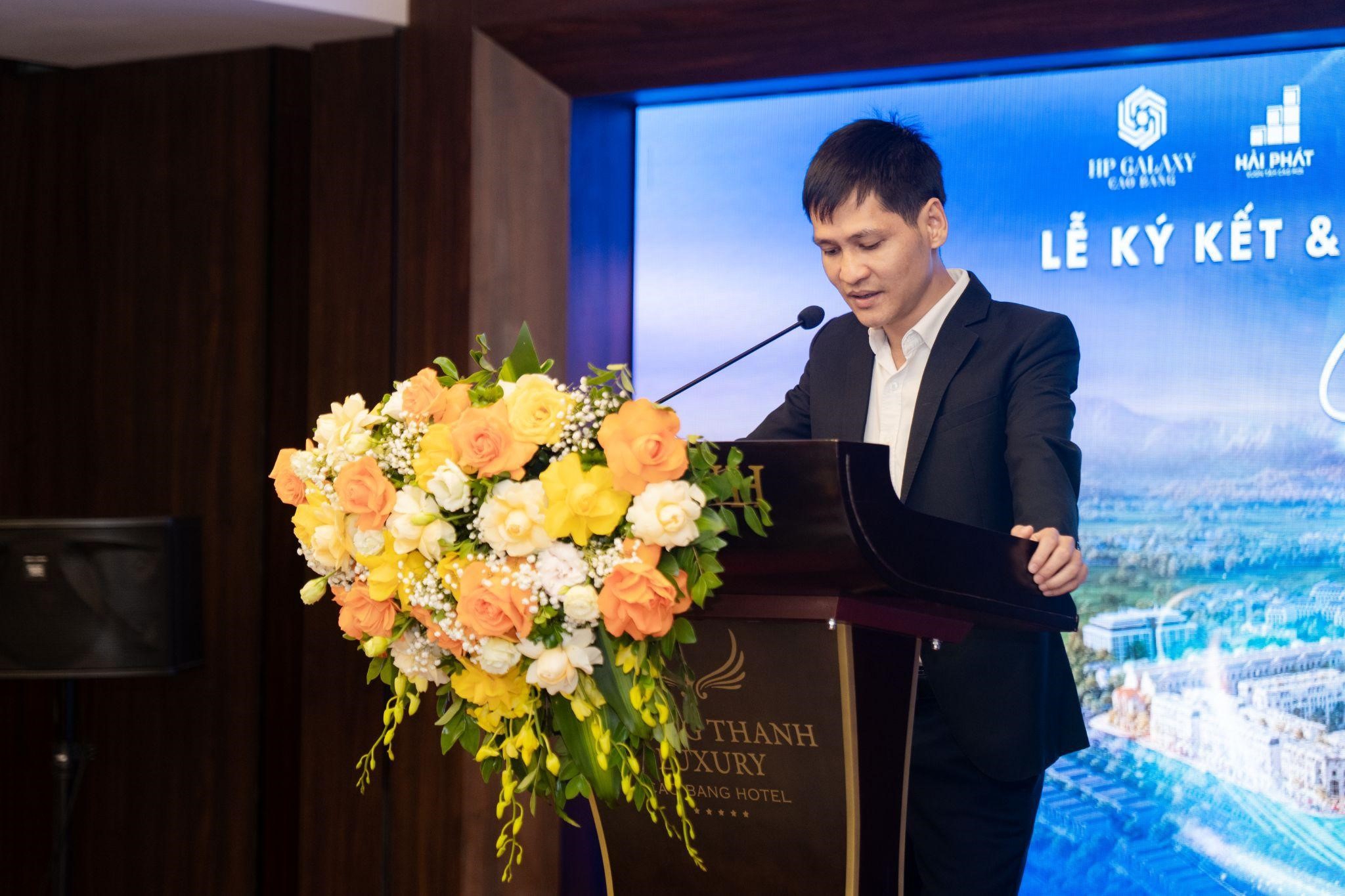 &Ocirc;ng Nguyễn Văn Ngọ -Tổng gi&aacute;m đốc SGO Đại Dương ph&aacute;t biểu trong sự kiện.