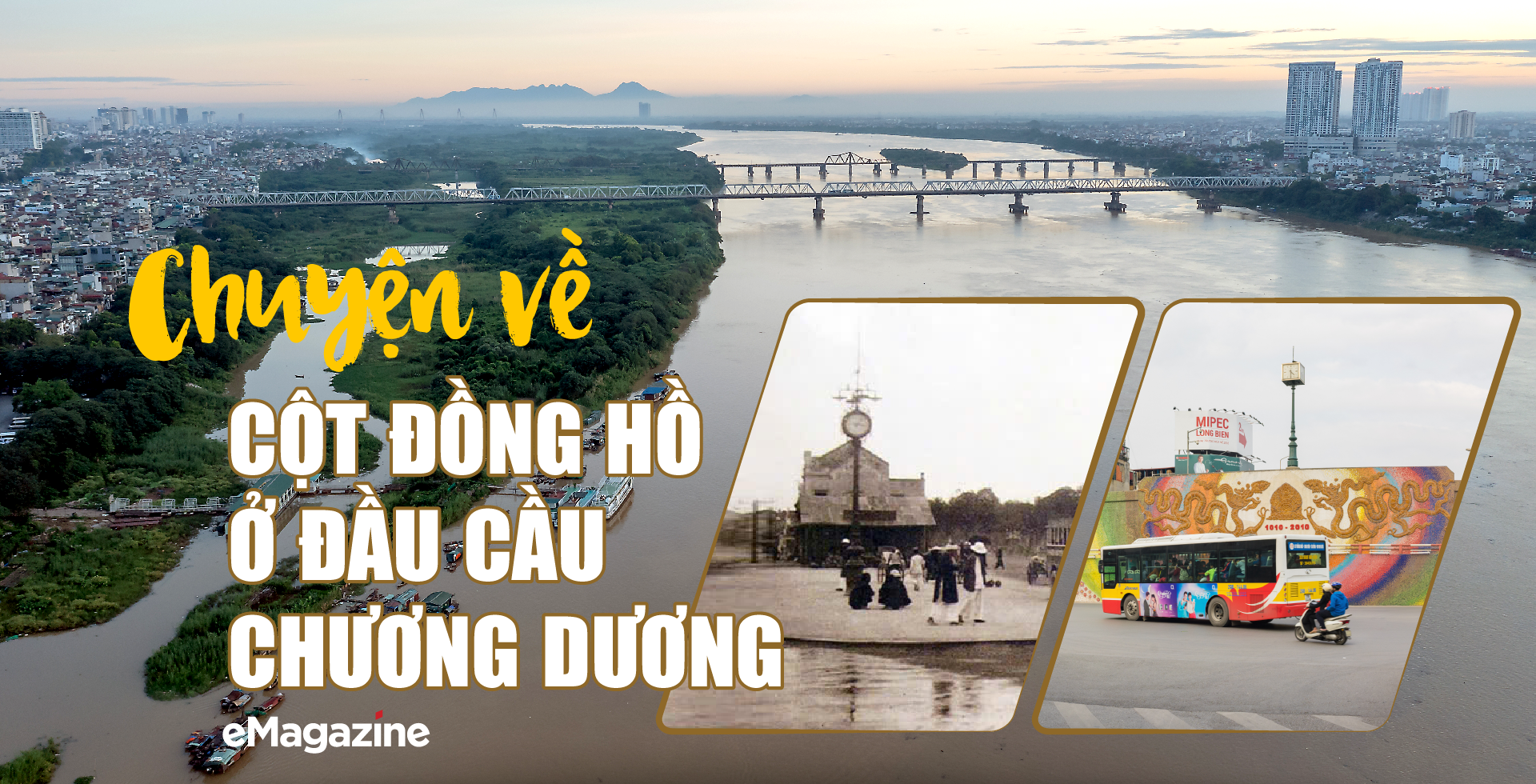 Chuyện về cột đồng hồ ở đầu cầu Chương Dương - Ảnh 1