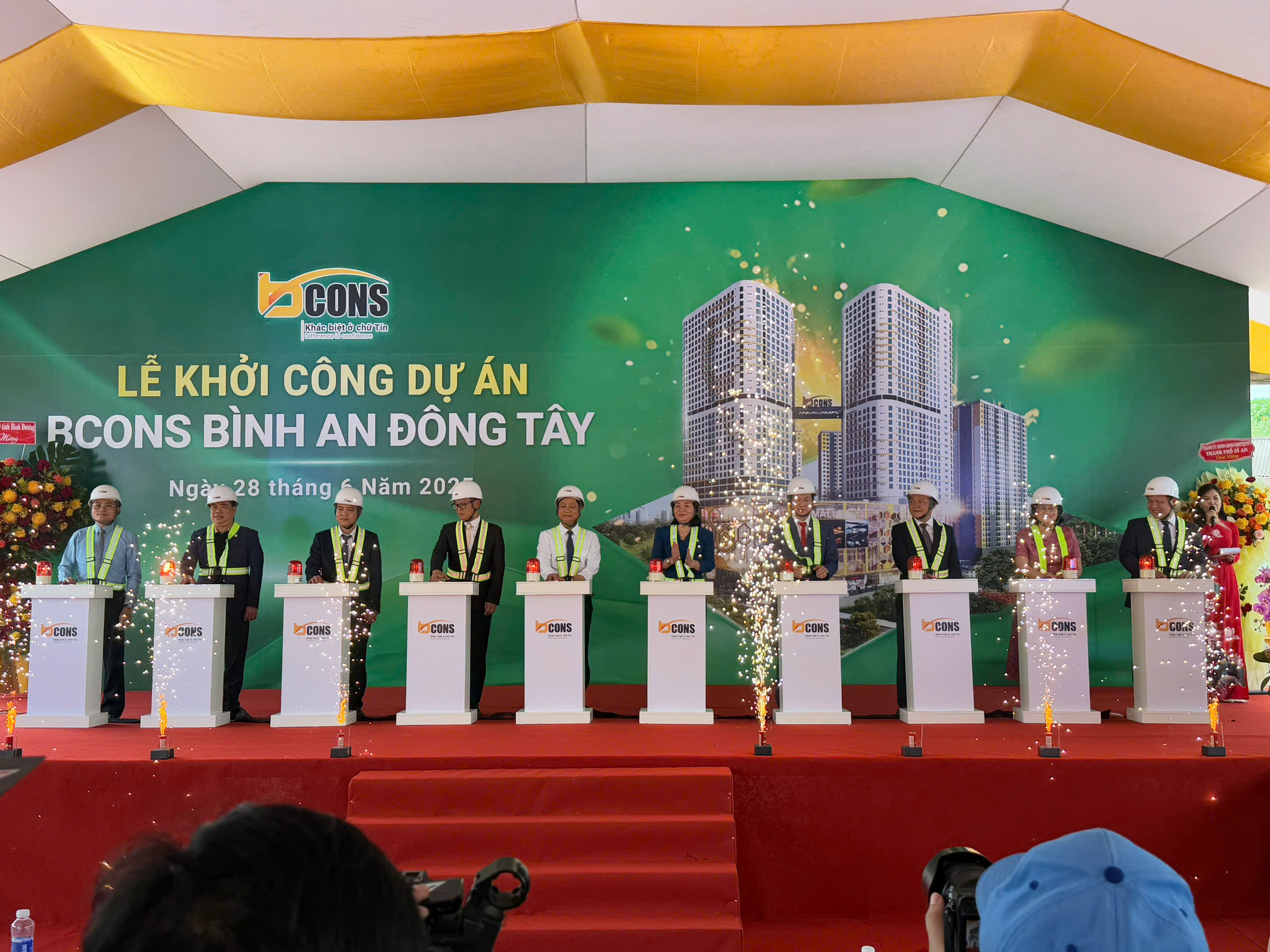 Khởi công dự án Bcons Bình An – Đông Tây tại phường Đông Hòa, TP. Dĩ An - Ảnh minh họa.