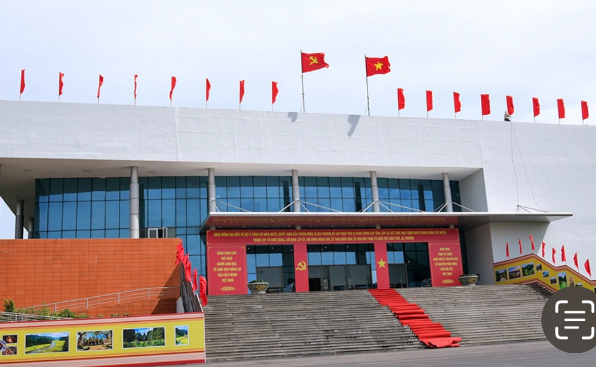 Trung tâm Hội nghị tỉnh Ninh Bình-nơi sẽ diễn ra Lễ công bố (Ảnh: Báo Ninh Bình).