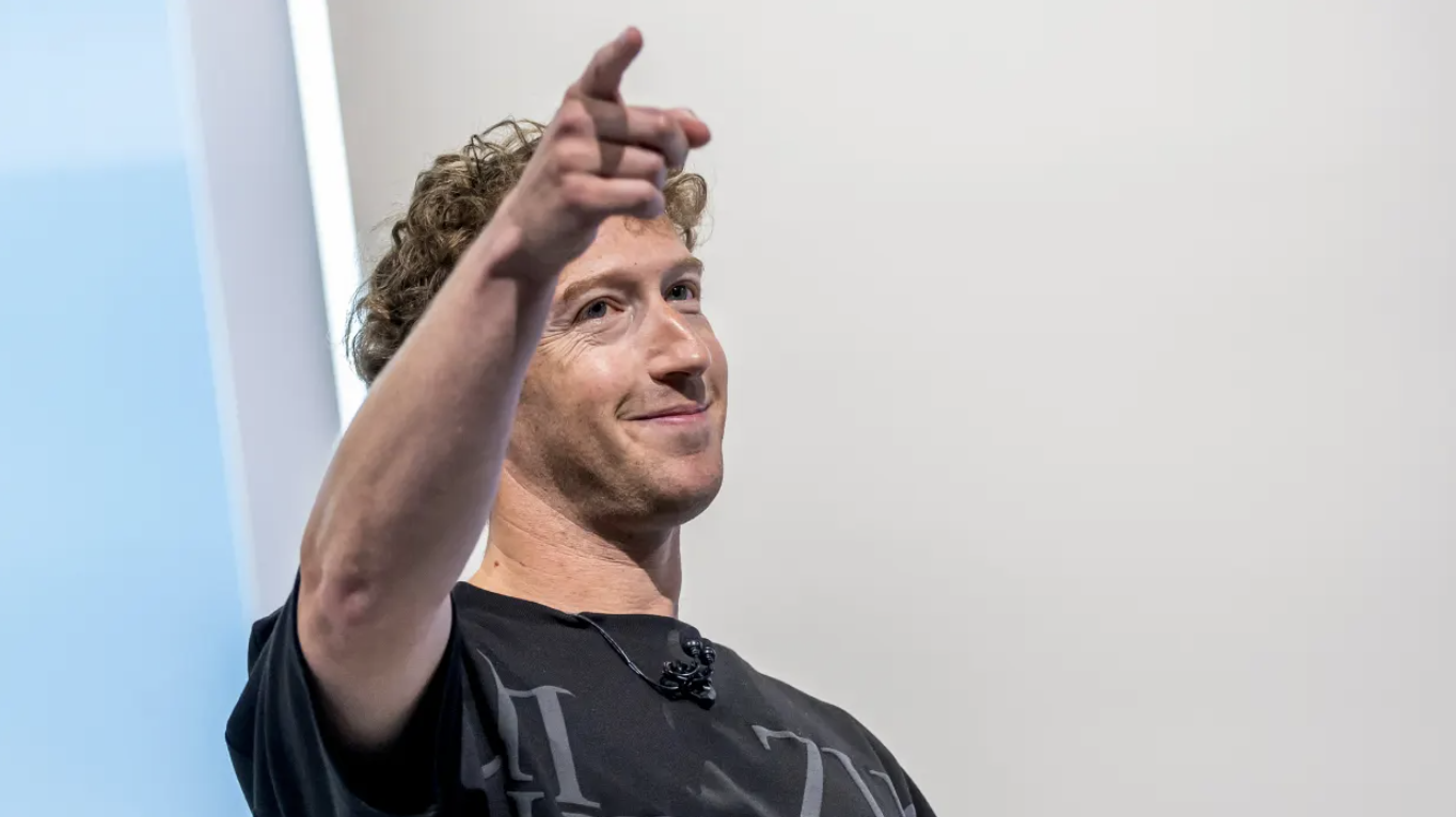 CEO Mark Zuckerberg của Meta - Ảnh: Bloomberg/CNBC.