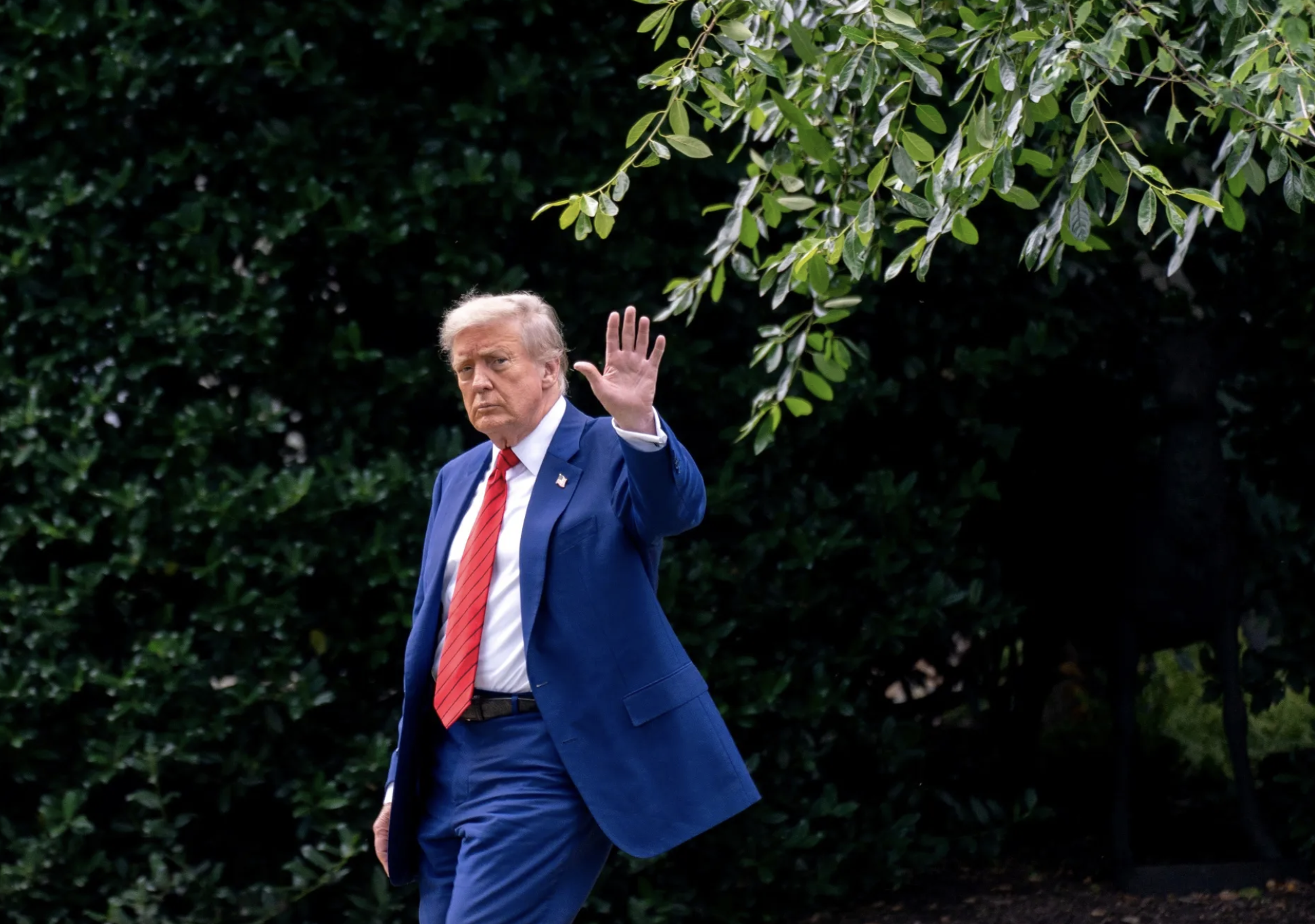 Tổng thống Mỹ Donald Trump - Ảnh: Bloomberg.