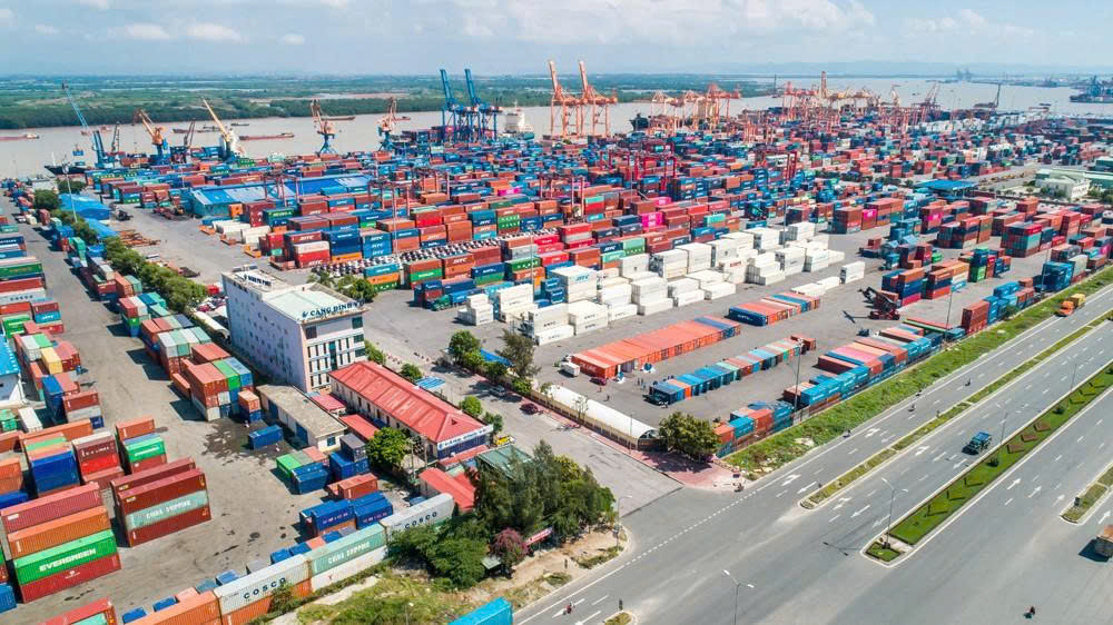 Sau hợp nhất, Hải Phòng sẽ là một siêu đô thị công nghiệp - dich vụ - cảng biển hàng đầu cả nước. Ảnh DVP.