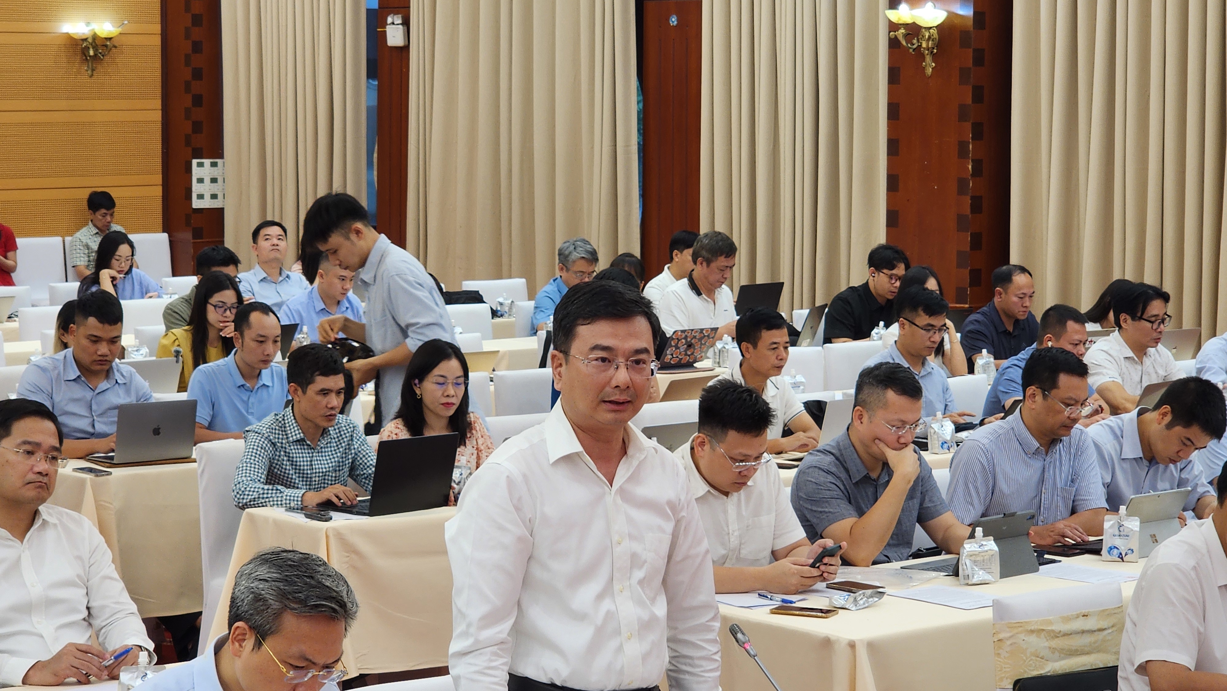 Phó Thống đốc Ngân hàng Nhà nước Phạm Thanh Hà tại buổi họp báo Chính phủ thường kỳ tháng 6/2025.
