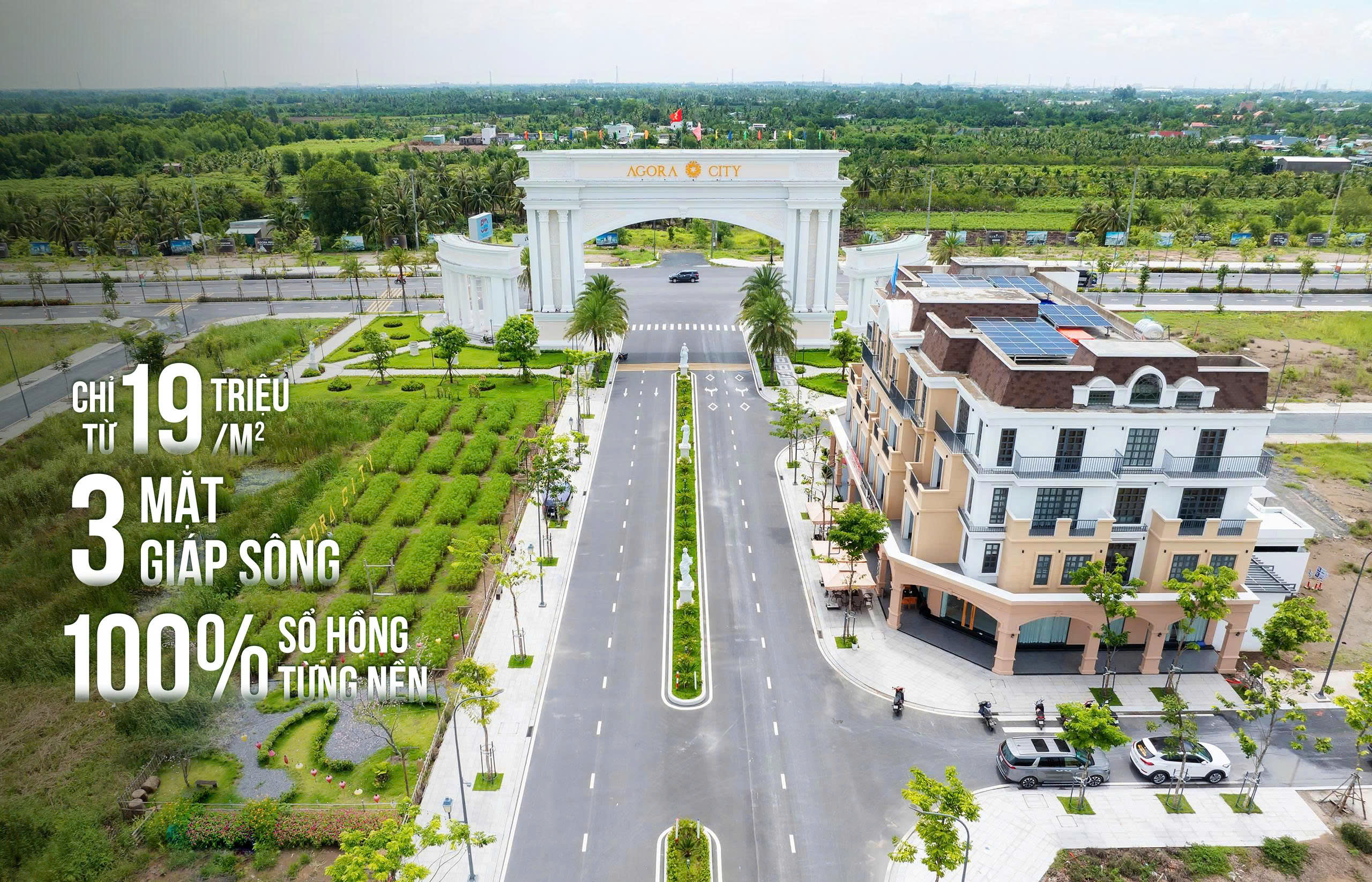 Agora City giá chỉ từ 19 triệu đồng/m2.