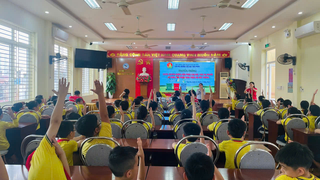 Hải Phòng lan tỏa mô hình phân loại rác tại nguồn trong học đường - Ảnh 2