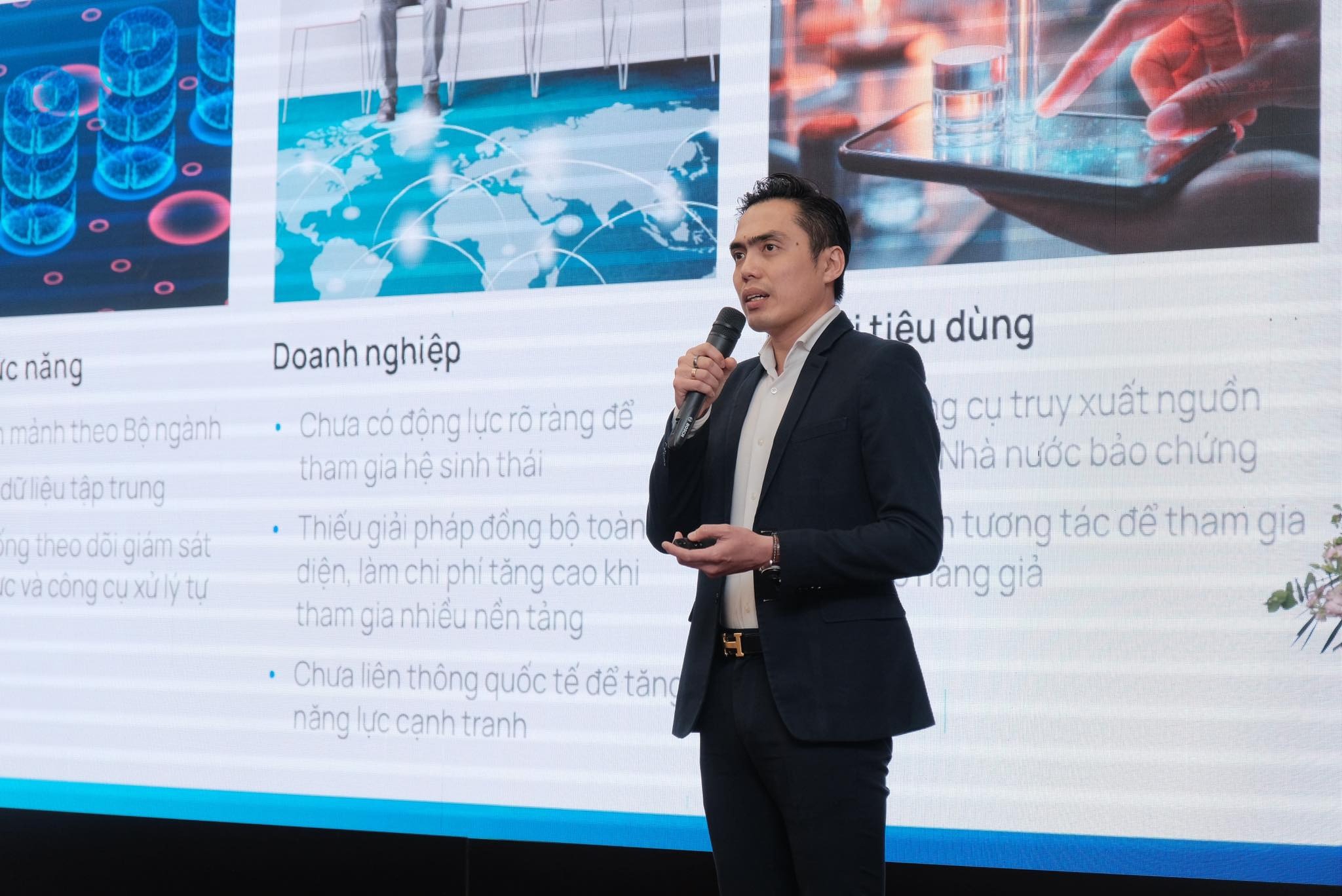 Ông Nguyễn Huy, Trưởng Ban Công nghệ, Hiệp hội Dữ liệu quốc gia