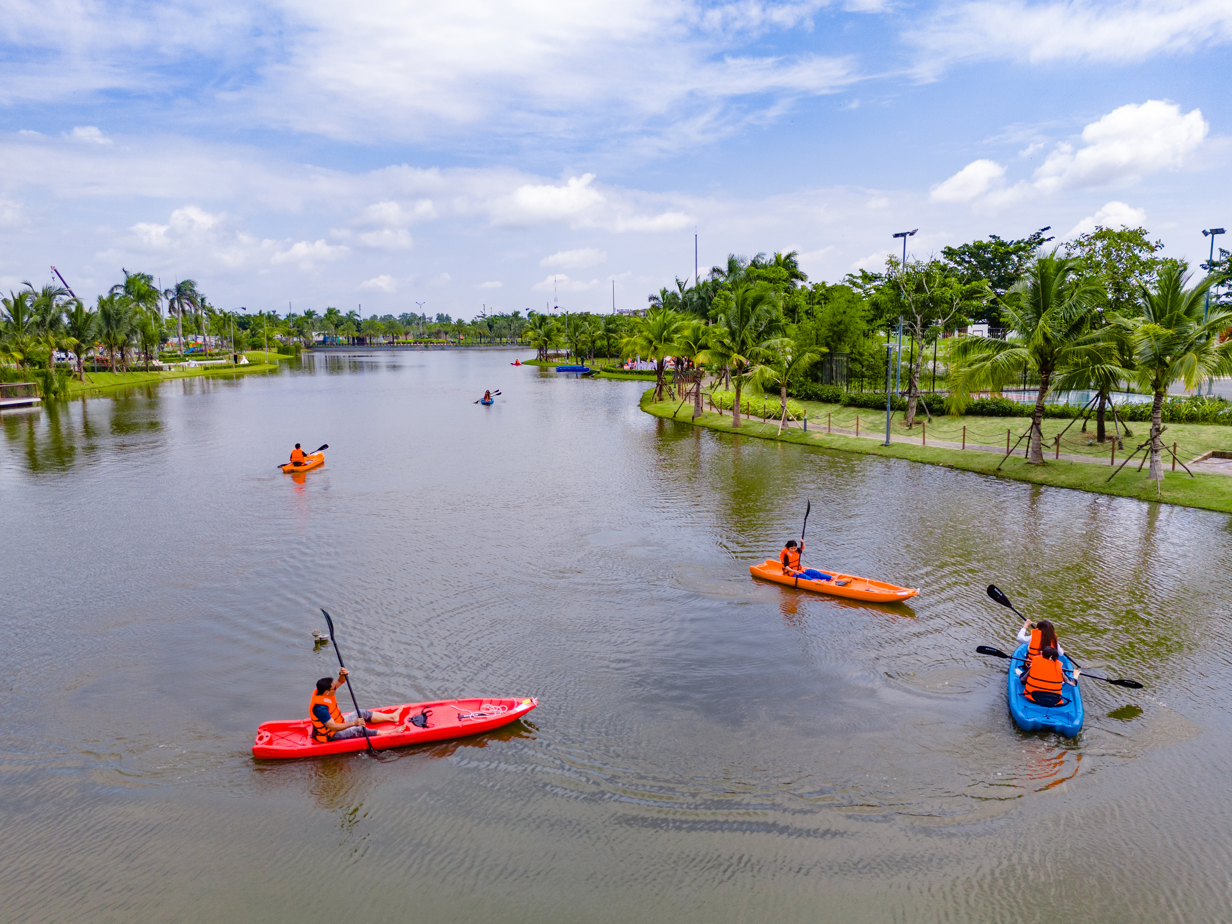 Cộng đồng cư dân Nam Long II Central Lake vừa được “sống xanh” vừa được “sống tiện nghi”.