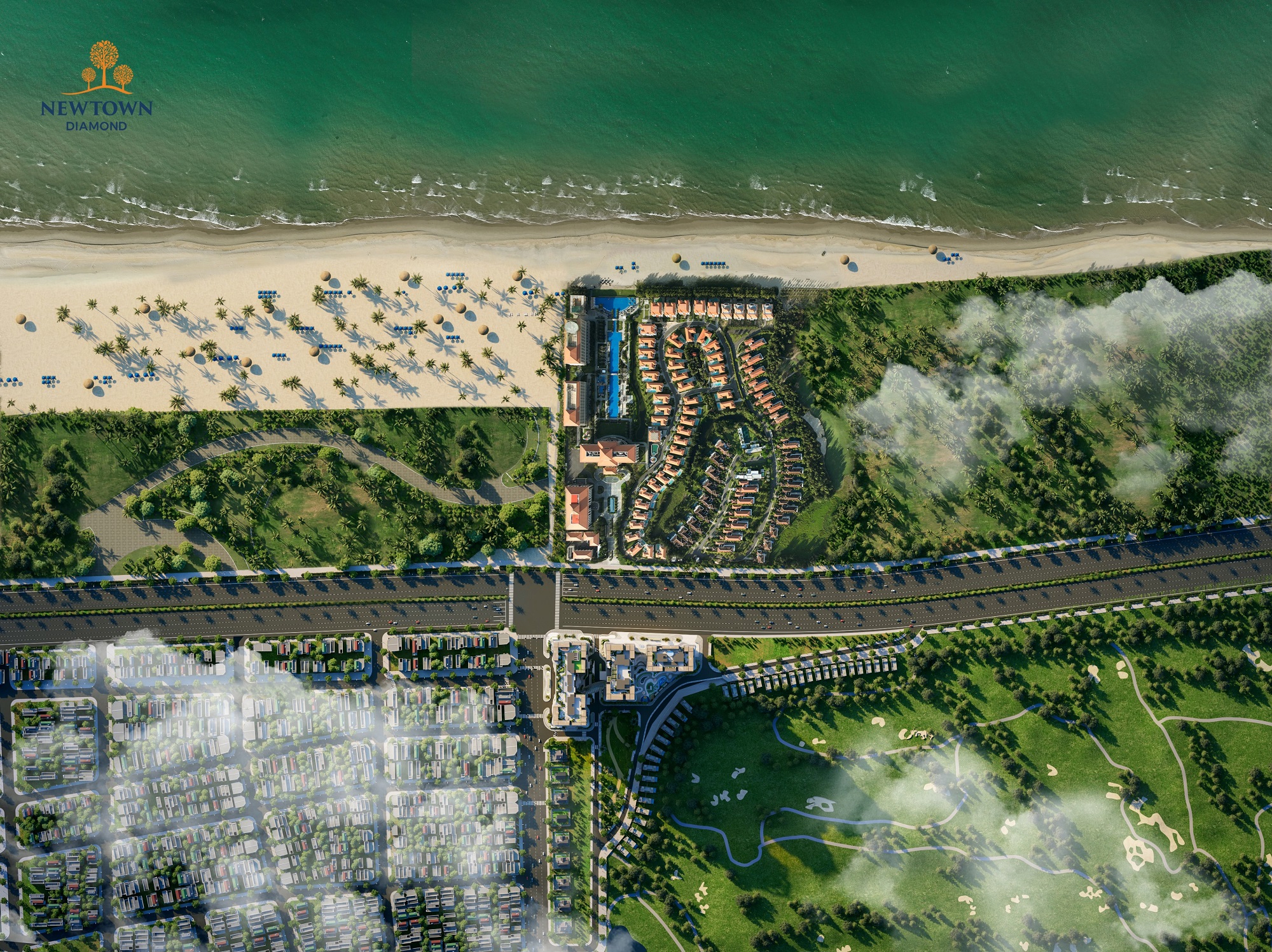 Những bất động sản s&aacute;t s&acirc;n g&ocirc;n như Newtown Diamond thường được giới thượng lưu săn đ&oacute;n nhờ độ khan hiếm v&agrave; tiềm năng lớn.