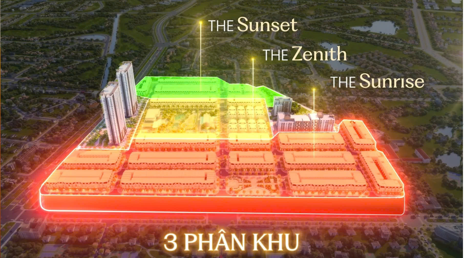 Majestic City quy hoạch hiện đại với 3 ph&acirc;n khu - 5 ph&uacute;t chạm 1 tiện &iacute;ch đ&ocirc; thị.