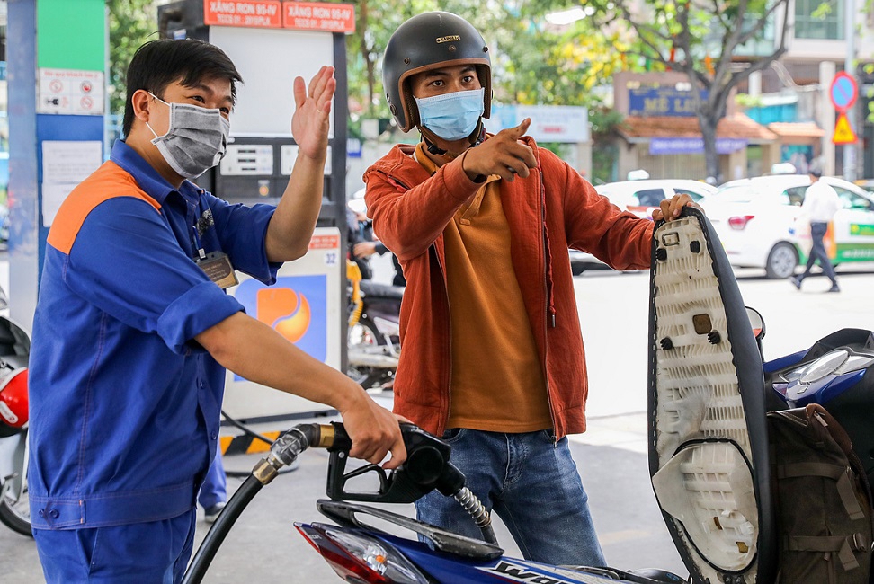 Tăng giá các mặt hàng xăng từ chiều 31/7/2025.