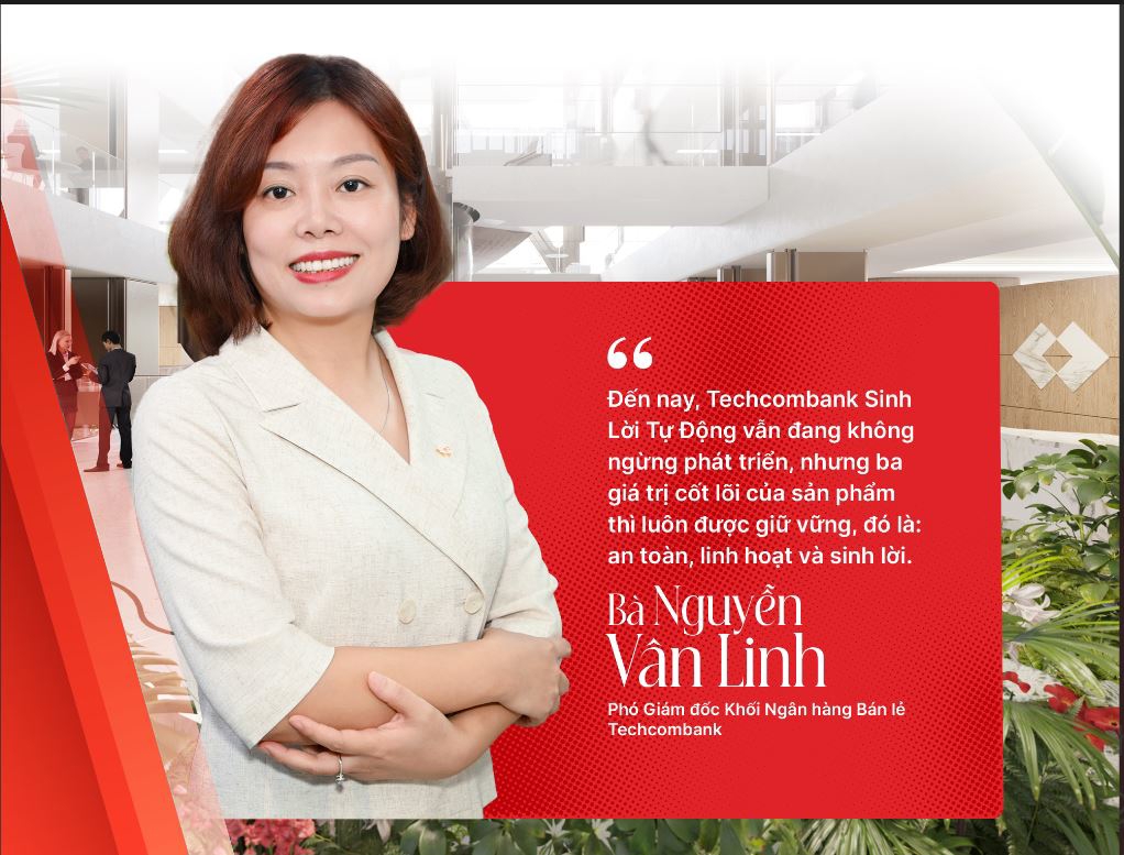 Bà Nguyễn Vân Linh- Phó Giám đốc Khối Ngân hàng Bán lẻ Techcombank.