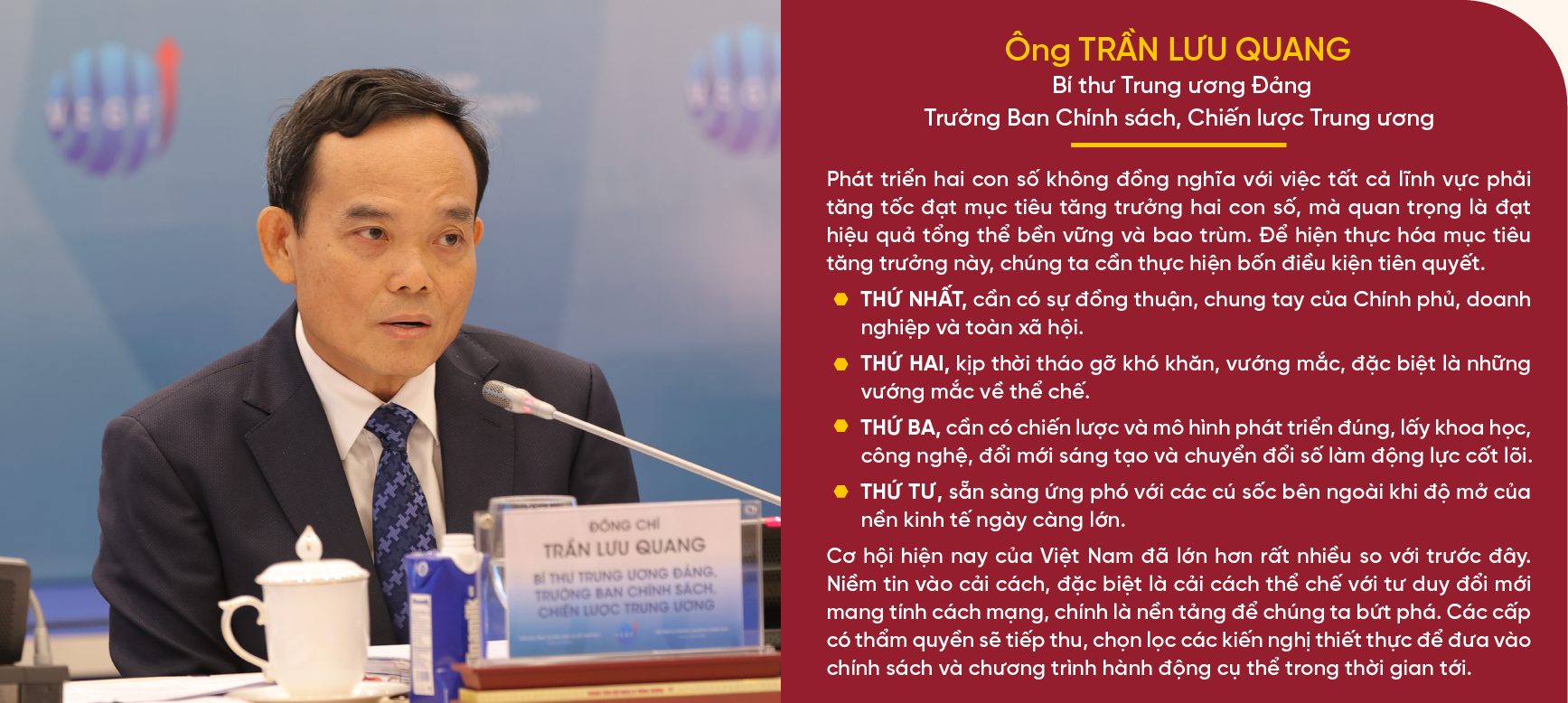 Thúc đẩy tăng trưởng kinh tế cao và bền vững trong bối cảnh mới: Tìm giải pháp từ cách làm mới - Ảnh 4