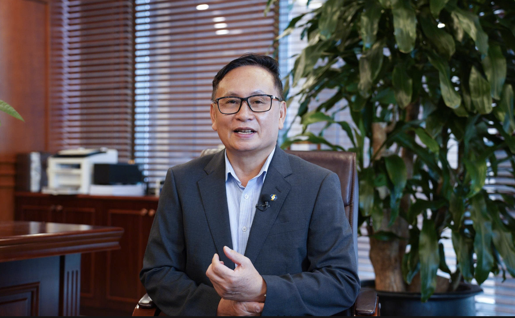 Ông Nguyễn Sơn, Chủ tịch HĐTV, Tổng Công ty Lưu ký và Bù trừ Chứng khoán Việt Nam (VSDC).