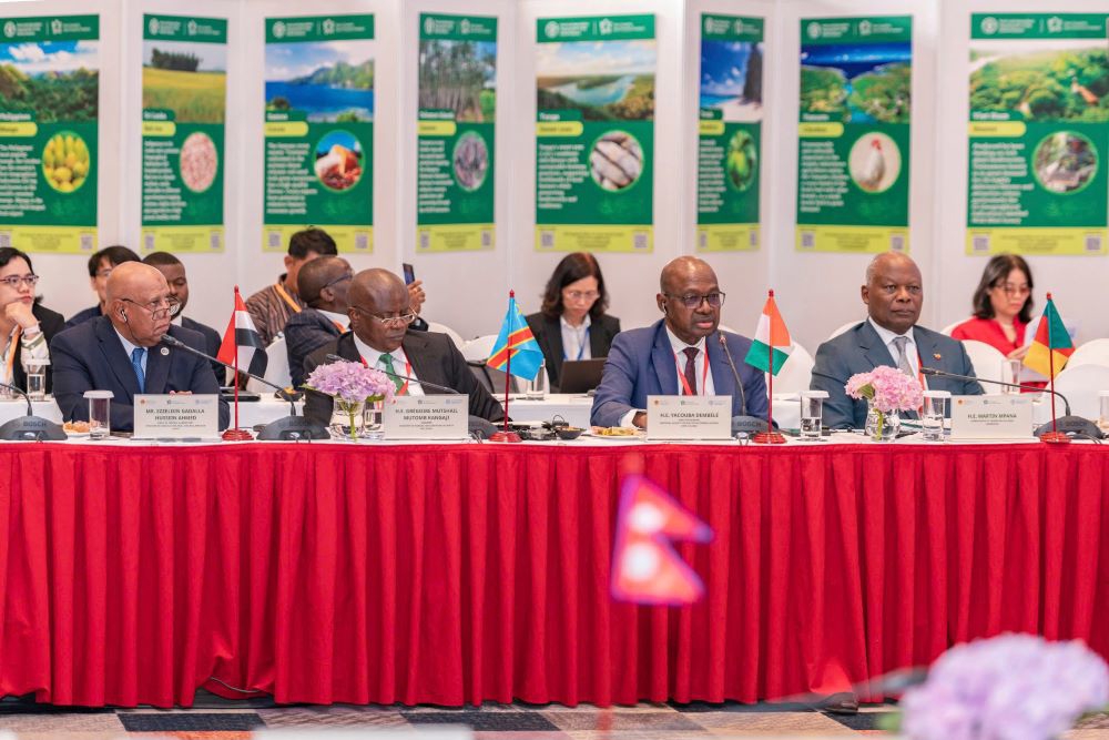 Nhiều Bộ trưởng từ c&aacute;c nước ch&acirc;u Phi tham dự Diễn đ&agrave;n.