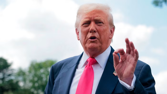 Tổng thống Mỹ Donald Trump - Ảnh: Getty Images