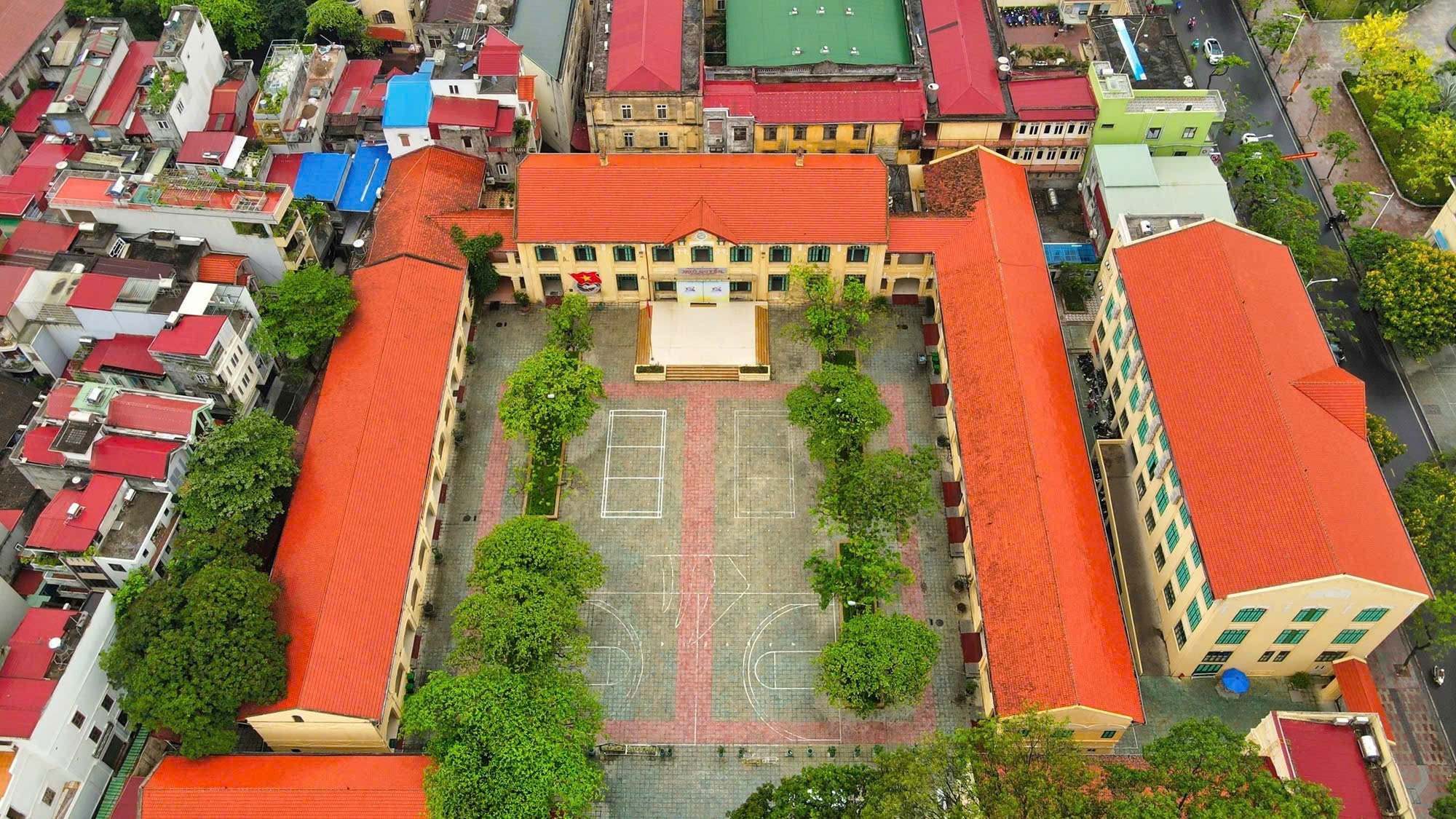 Trường THPT Ngô Quyền sẽ được đầu tư nâng cấp, xây mới.