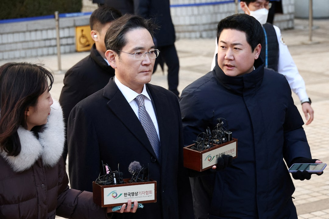 Ông Jay Y. Lee, Chủ tịch công ty Samsung Electronics - Ảnh: Reuters