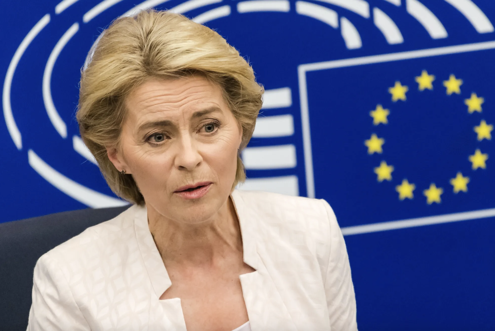 Chủ tịch EC Ursula von der Leyen - Ảnh: Bloomberg.