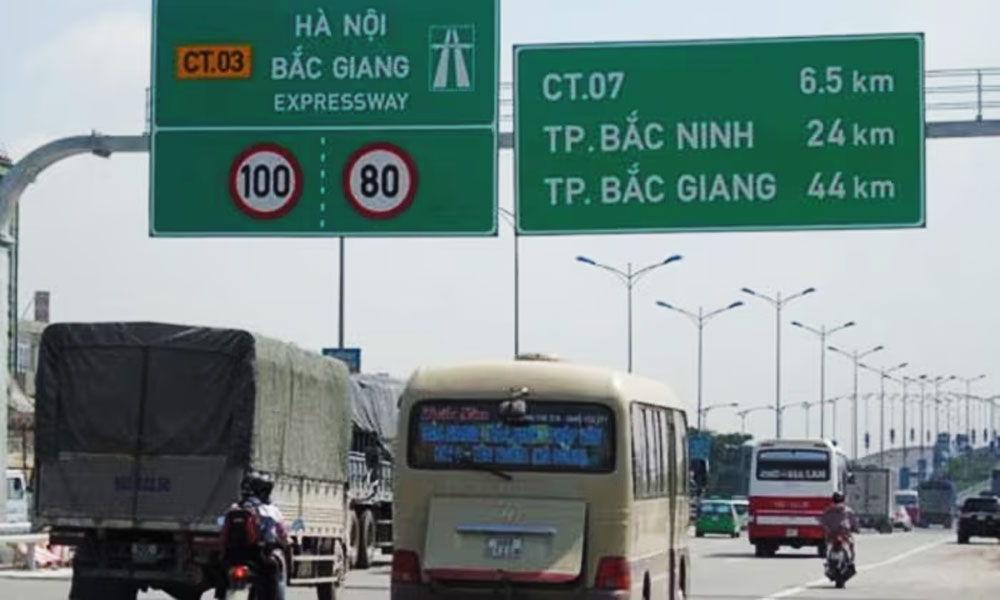 Cao tốc Hà Nội - Bắc Giang. Ảnh minh hoạ.