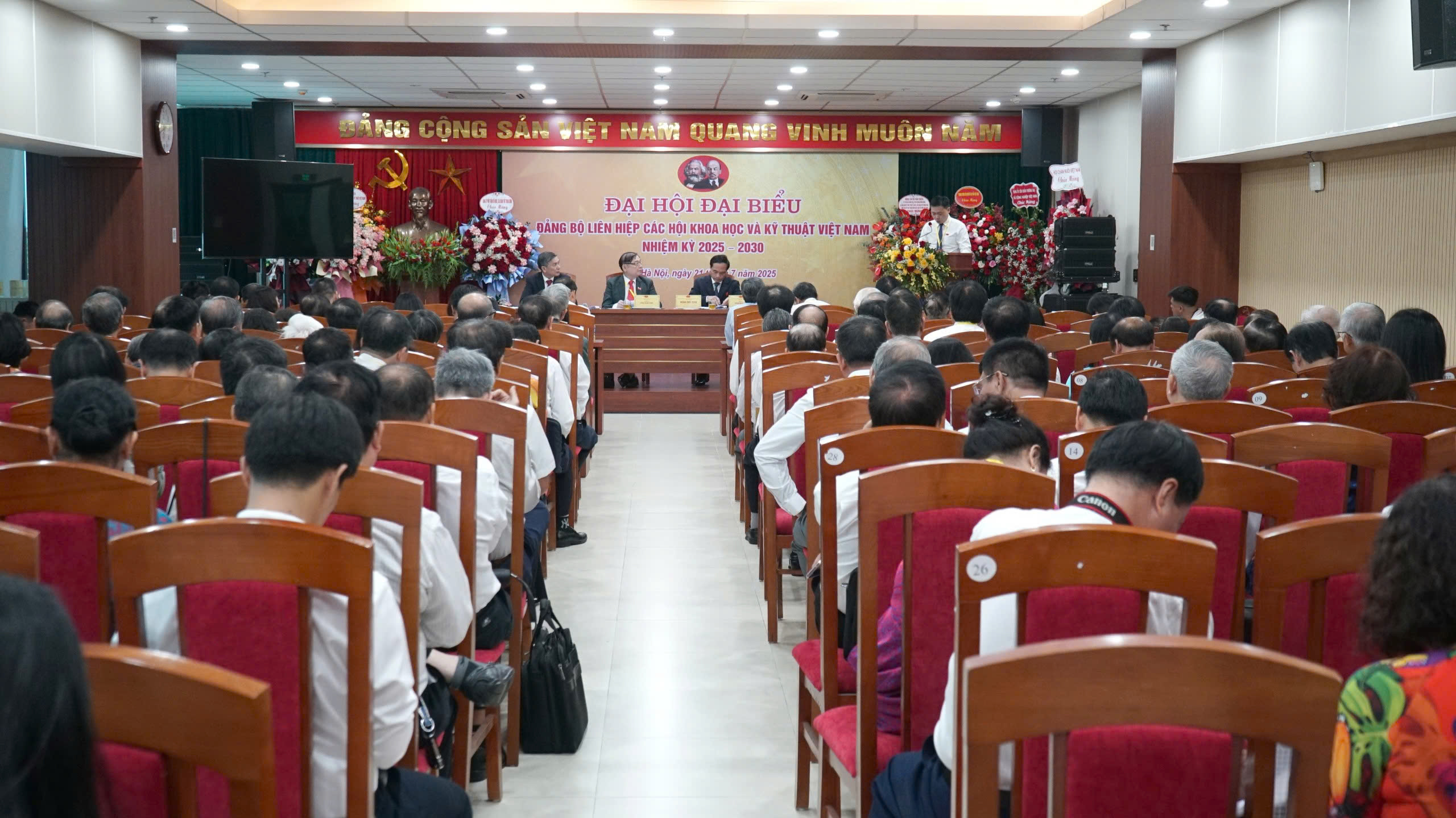 Đảng bộ Liên hiệp Các hội Khoa học và Kỹ thuật Việt Nam tổ chức Đại hội đại biểu Đảng bộ nhiệm kỳ 2025– 2030.