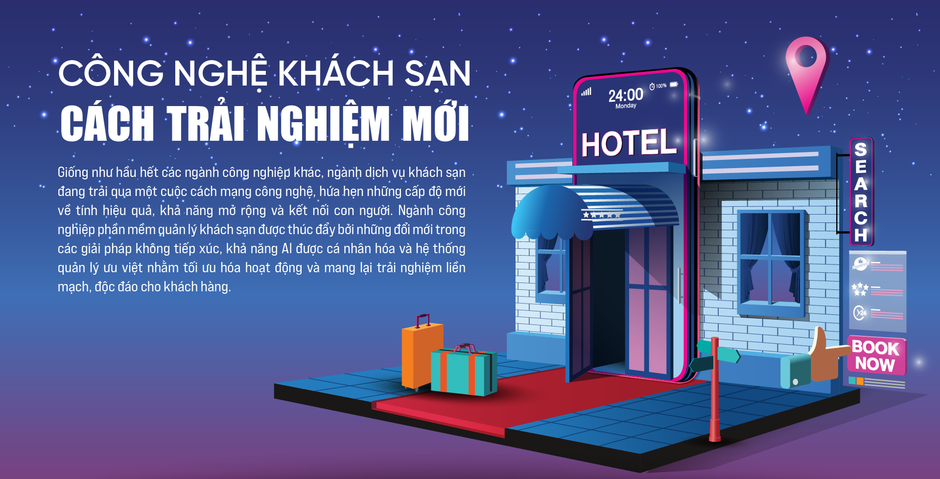 Công nghệ khách sạn cách trải nghiệm mới - Ảnh 1