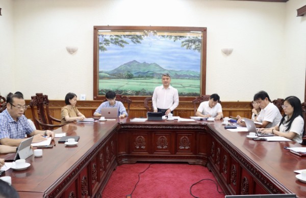 Quang cảnh phiên họp thẩm định. Ảnh: MOJ.