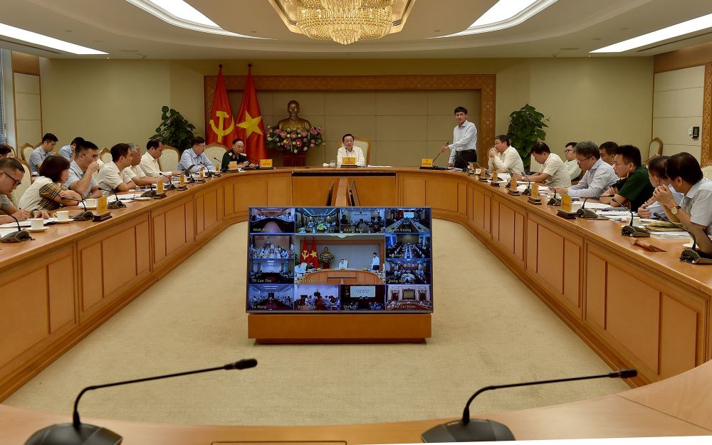 Quanh cảnh cuộc họp. Ảnh: VPG.