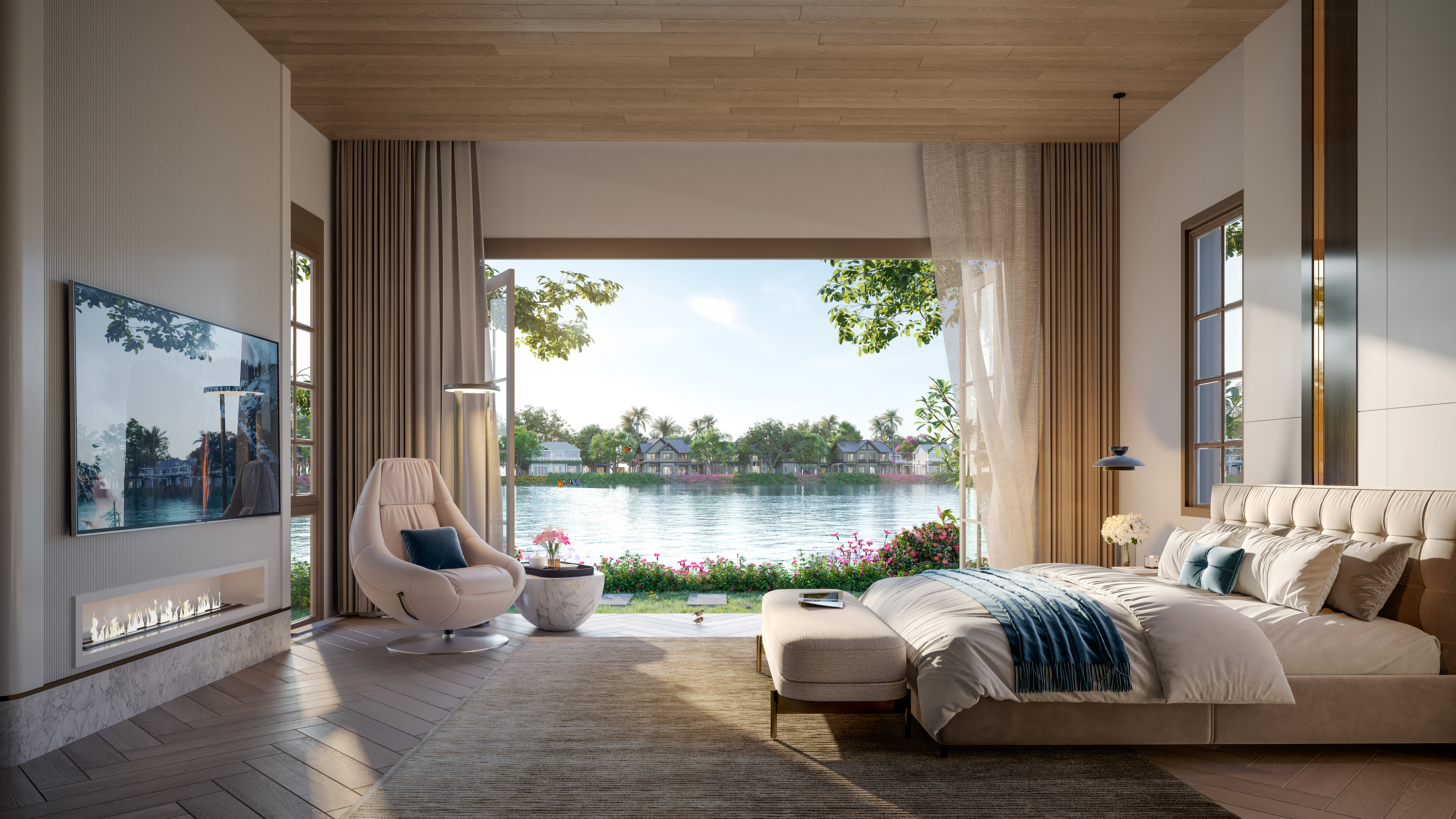 Sớm thức dậy giữa thi&ecirc;n nhi&ecirc;n với năng lượng t&iacute;ch cực.