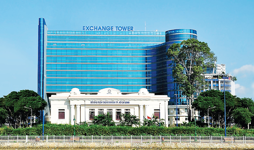 Tòa nhà trụ sở của Sở Giao dịch chứng khoán TP.HCM (HOSE)