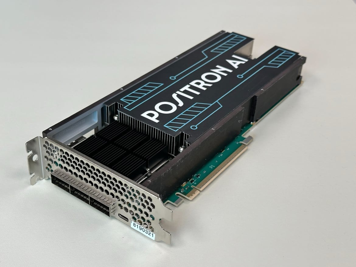 Vi mạch của Positron hướng đến mục tiêu tiết kiệm năng lượng hơn nhiều so với Nvidia trong suy luận