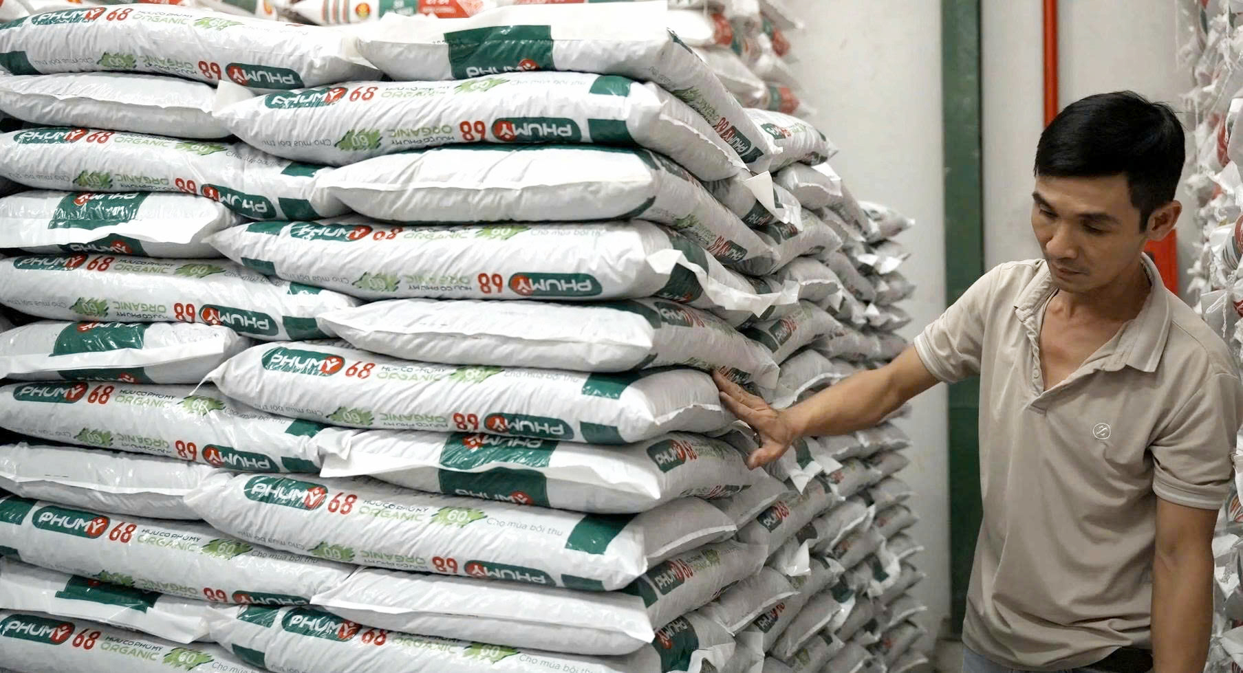 Sản phẩm Hữu cơ Phú Mỹ Organic 60 đang có mặt trên thị trường.