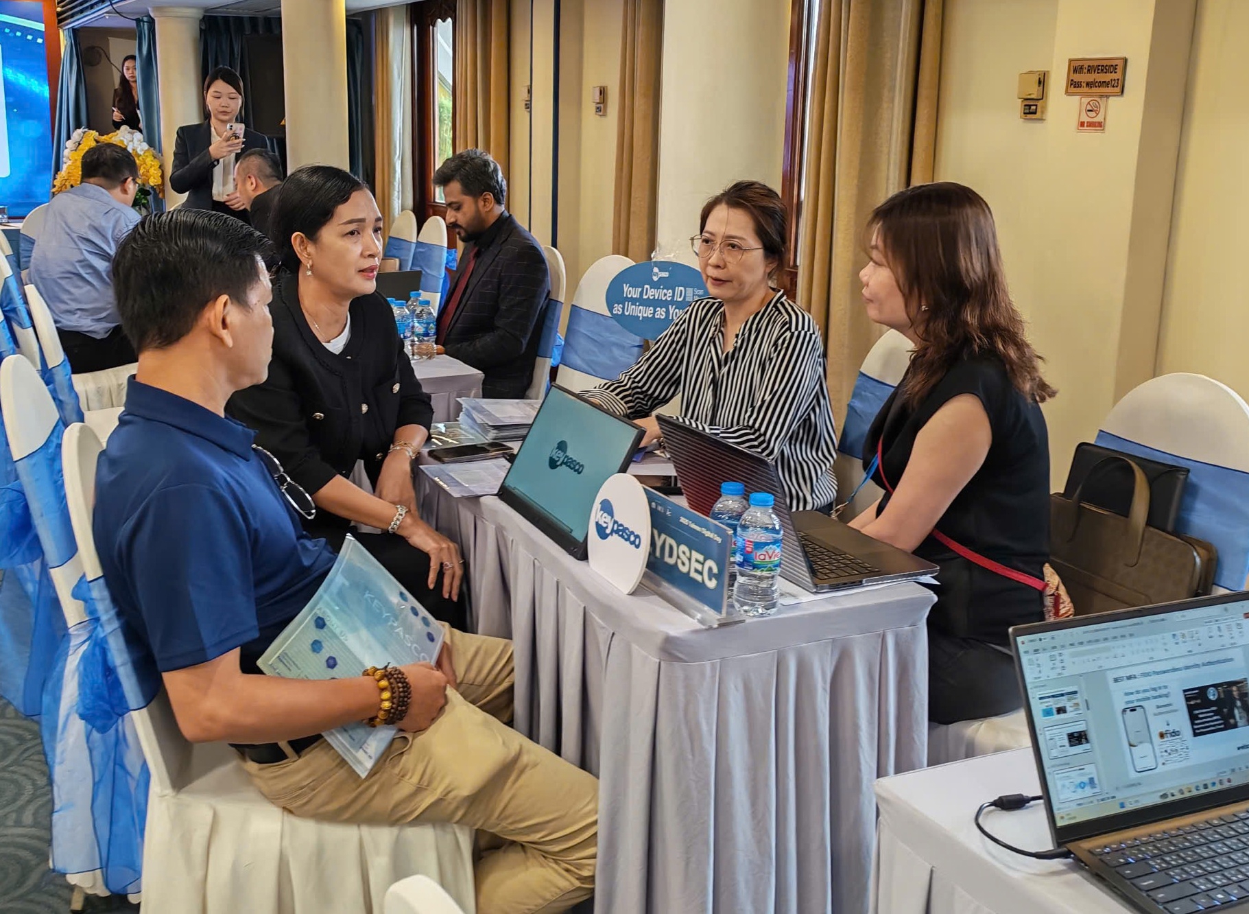 Các doanh nghiệp Việt Nam và Đài Loan cùng trao đổi, hợp tác giao thương công nghệ, năng lượng, quản lý đô thị thông minh tại Taiwan Digital Day, chiều 30/7/2025.