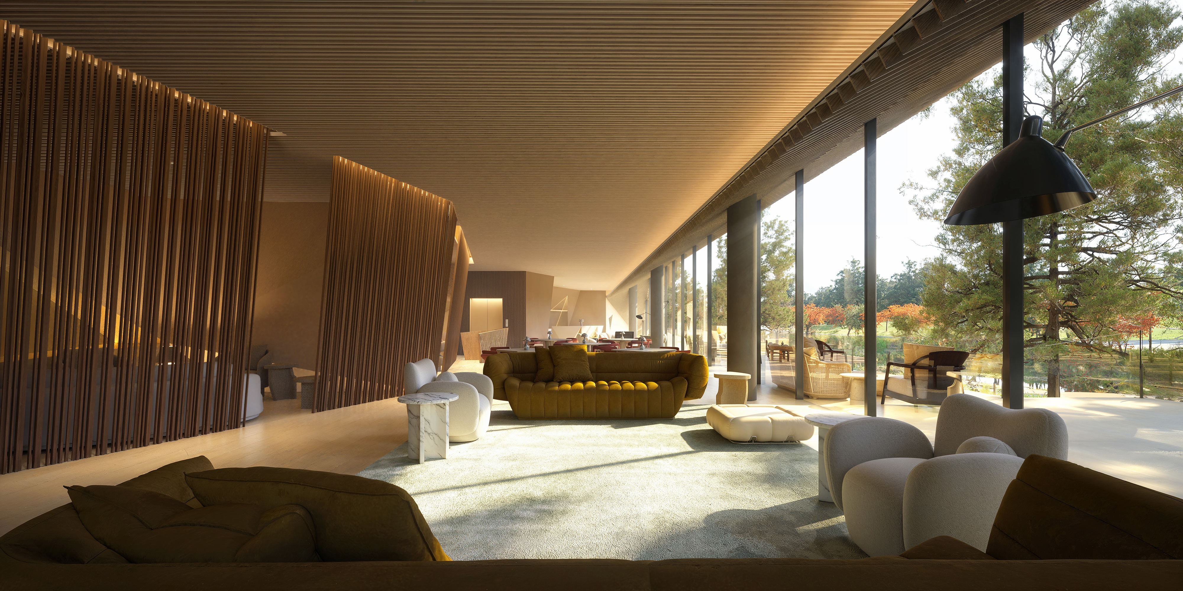 Ghế sofa của Baxter.
