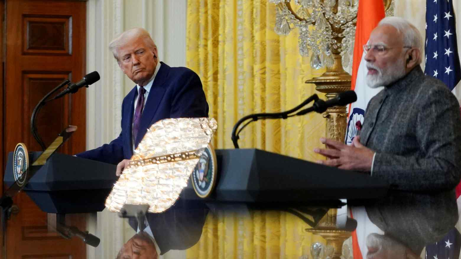 Thủ tướng Ấn Độ Narendra Modi tới Nhà Trắng vào tháng 2, ngay sau lễ nhậm chức của ông Trump - Ảnh: Reuters