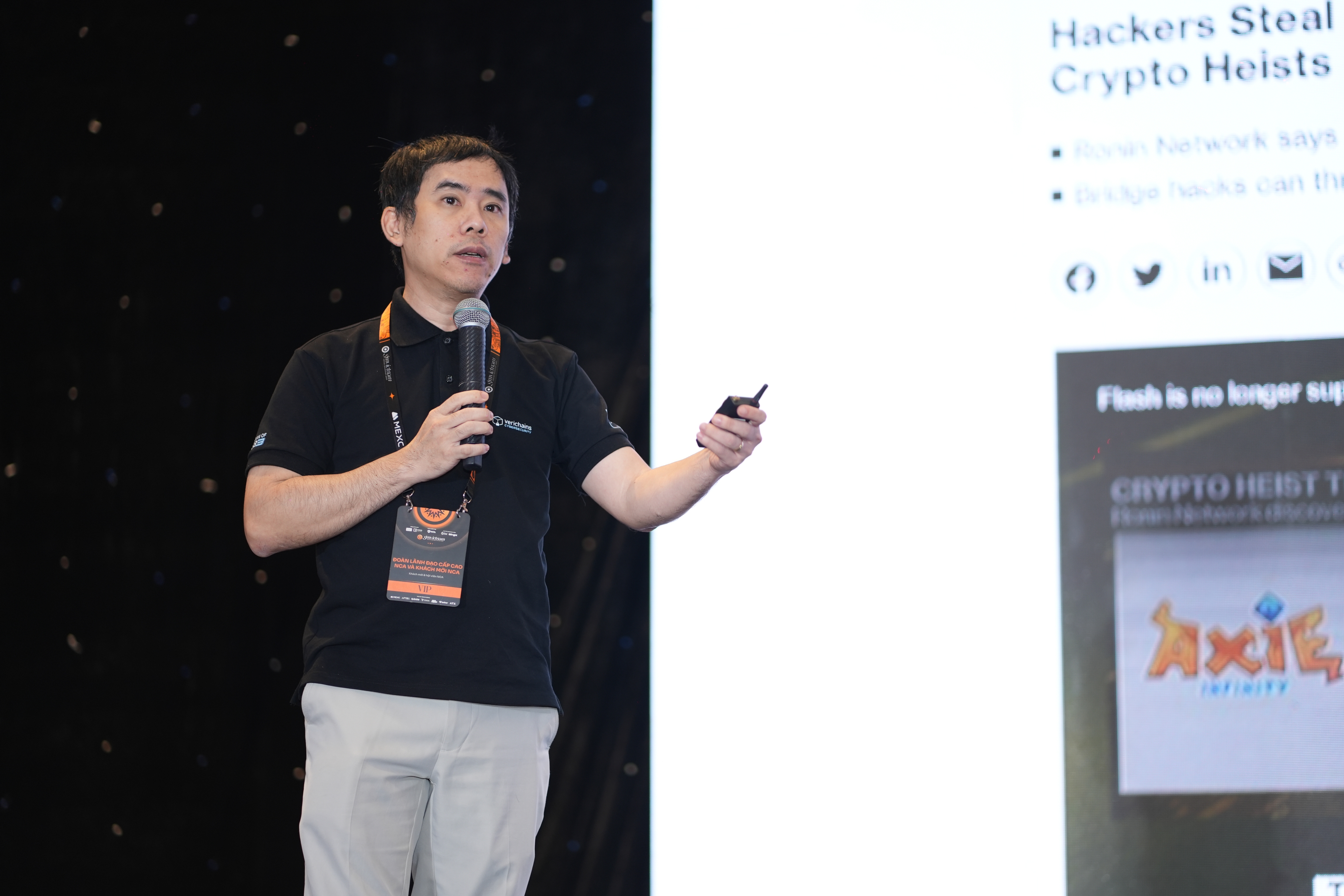 Ông Nguyễn Lê Thành, CTO Verichains, cho rằng Việt Nam hoàn toàn có thể trở thành một trong những quốc gia có đội ngũ chuyên gia hàng đầu về bảo mật Blockchain.